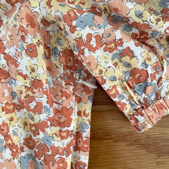 Rails Shelley Wildflower Midi Dress Womens XS Multicolor Floral Boho Farmcore - Picture 5 of 12